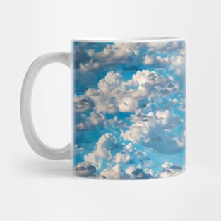 Clouds pattern Realistic art Mug